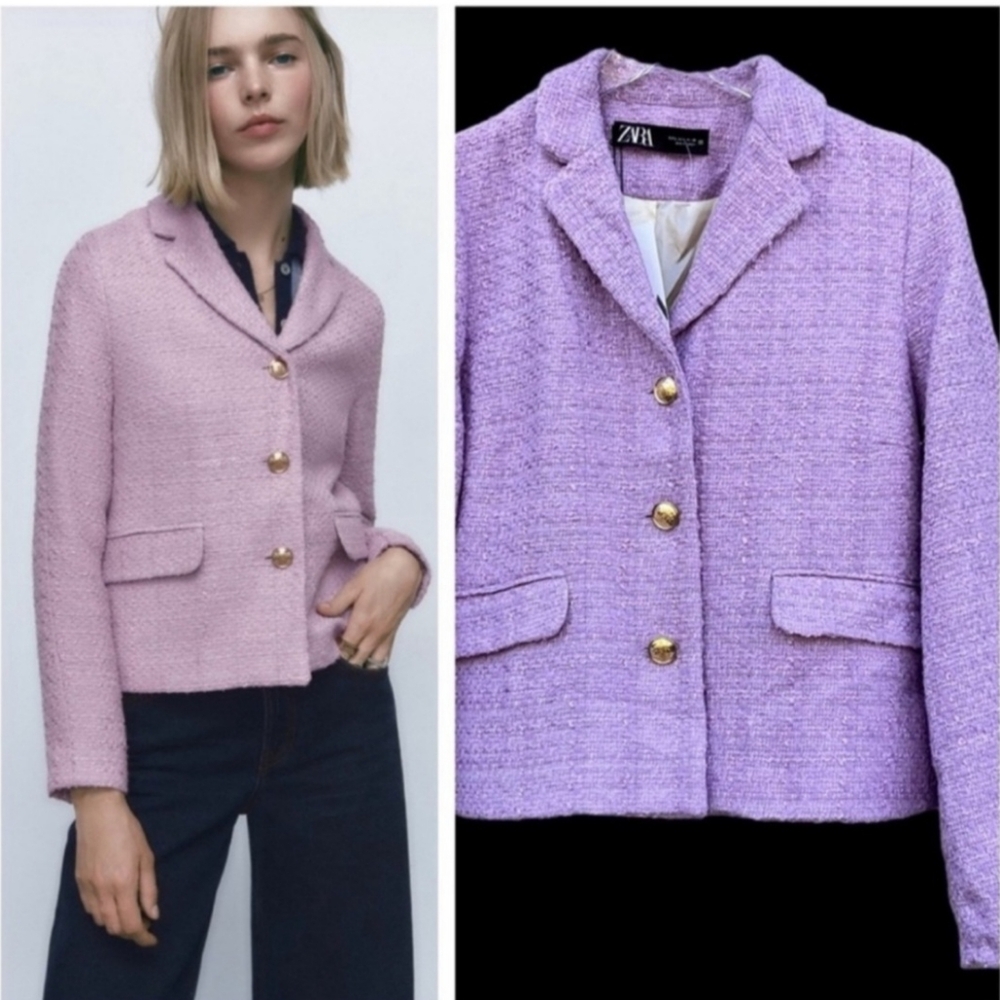 Zara Purple Blazer